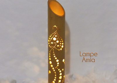 Lampe Bambou Amia