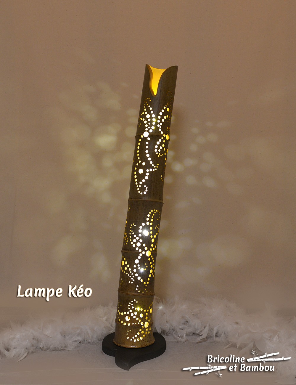 Lampe Bambou Kéo