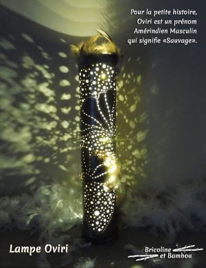 Lampe Bambou Oviri