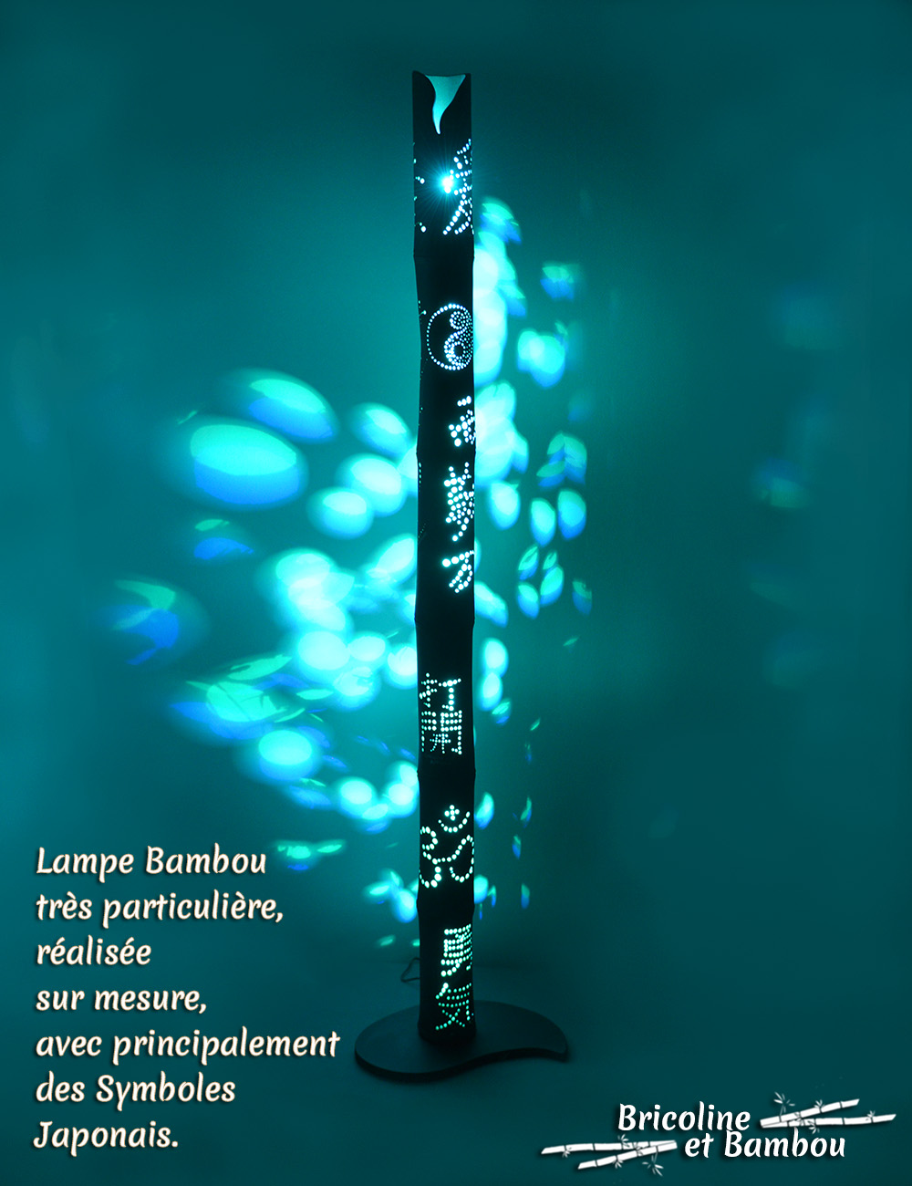 lampe bambou