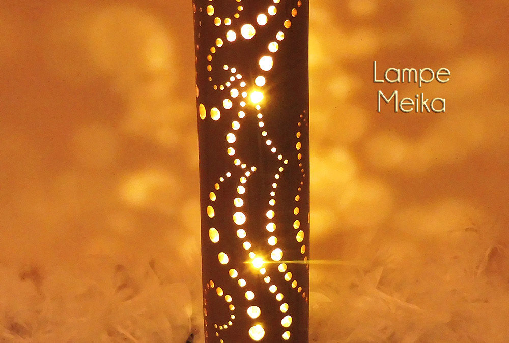 Lampe Bambou Meika