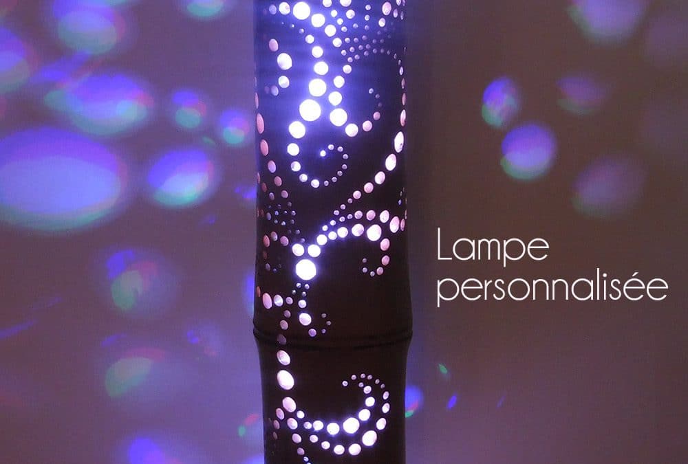 Lampe personnalisée 2018