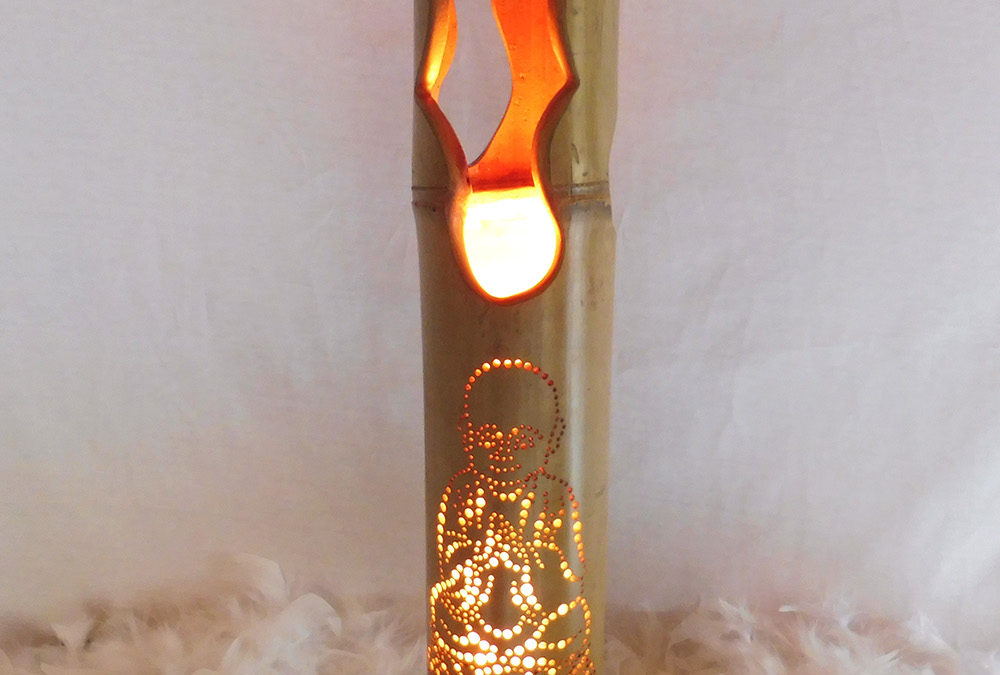 Lampe Bambou « Sangha »