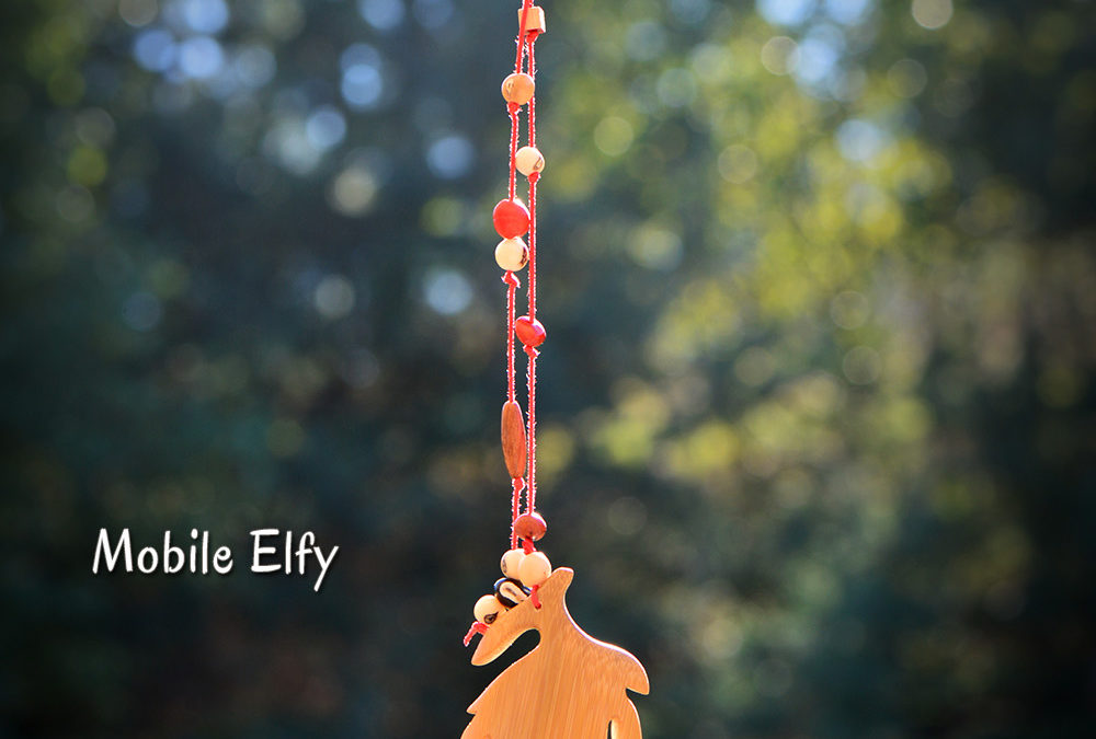 Suspension en bambou « Elfy »