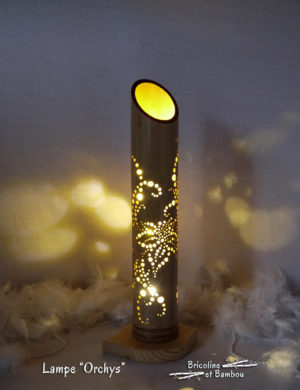 Lampe Bambou "Orchys"