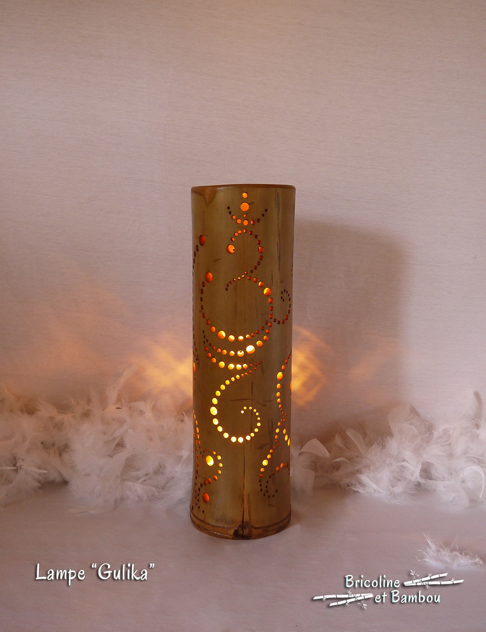 Lampe Bambou Gulika