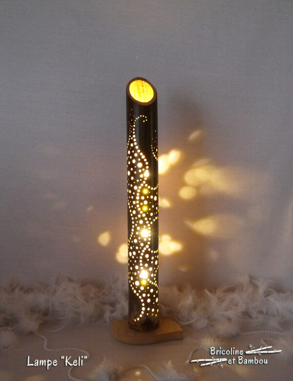 Lampe Bambou Keli