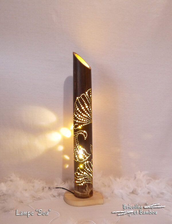 Lampe Bambou Soa