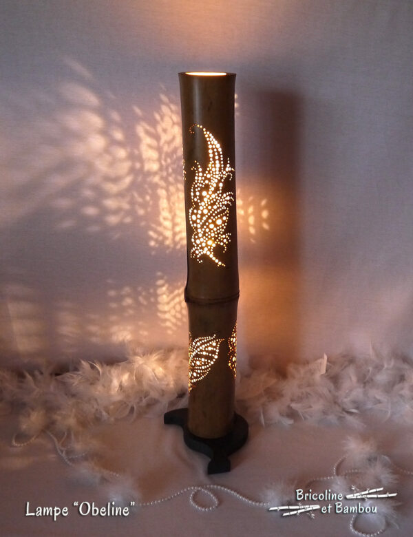 Lampe Bambou Obeline