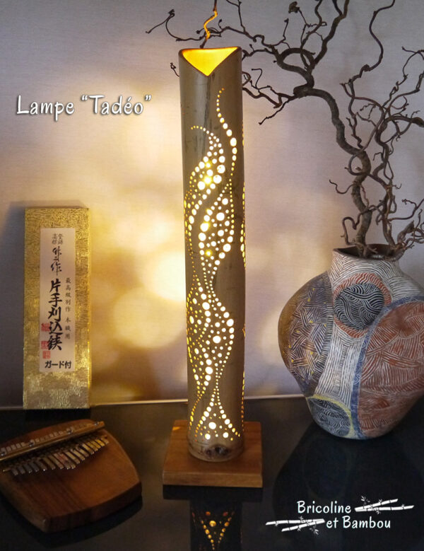 Lampe Bambou Tadéo
