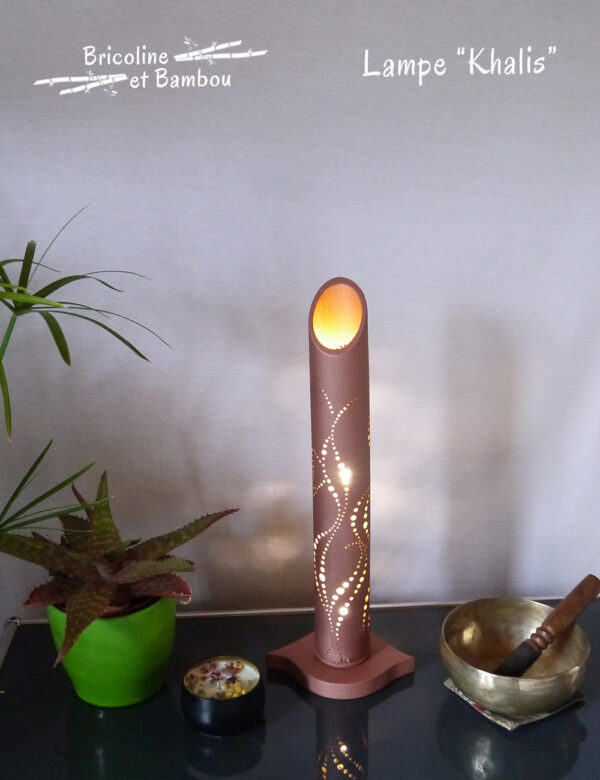 Lampe Bambou Khalis