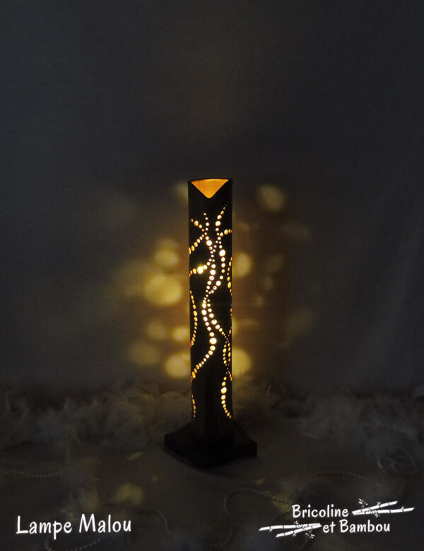 Lampe Bambou Malou