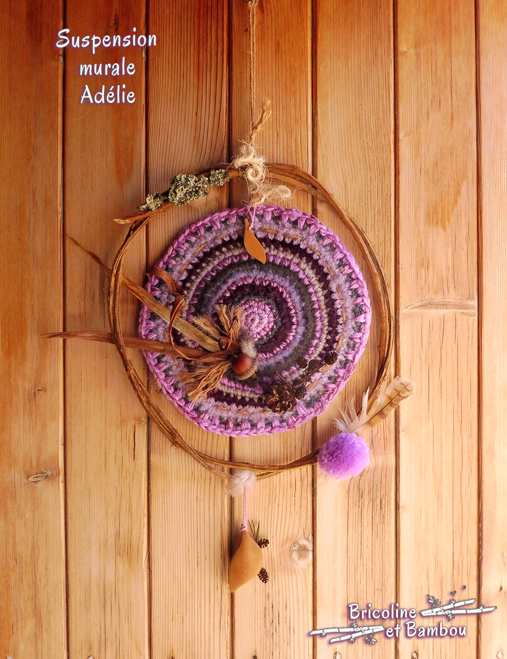 Suspension murale Adélie