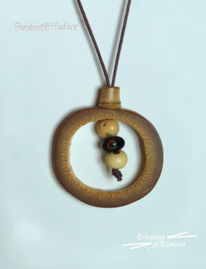 Pendentif en bambou Hedera