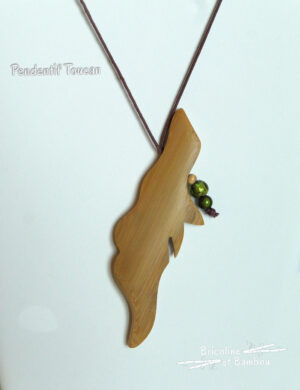 Pendentif en bambou Toucan
