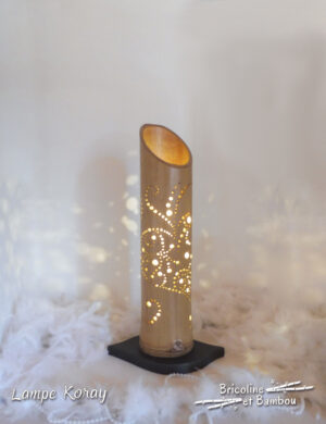 Lampe bambou Koray