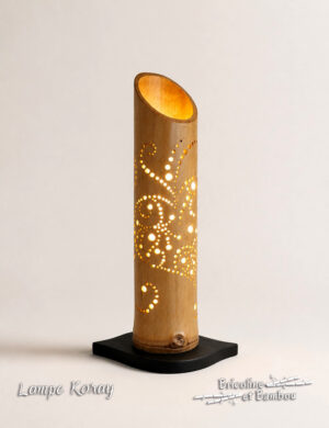 Lampe bambou Koray