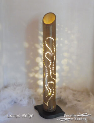 Lampe bambou Malya